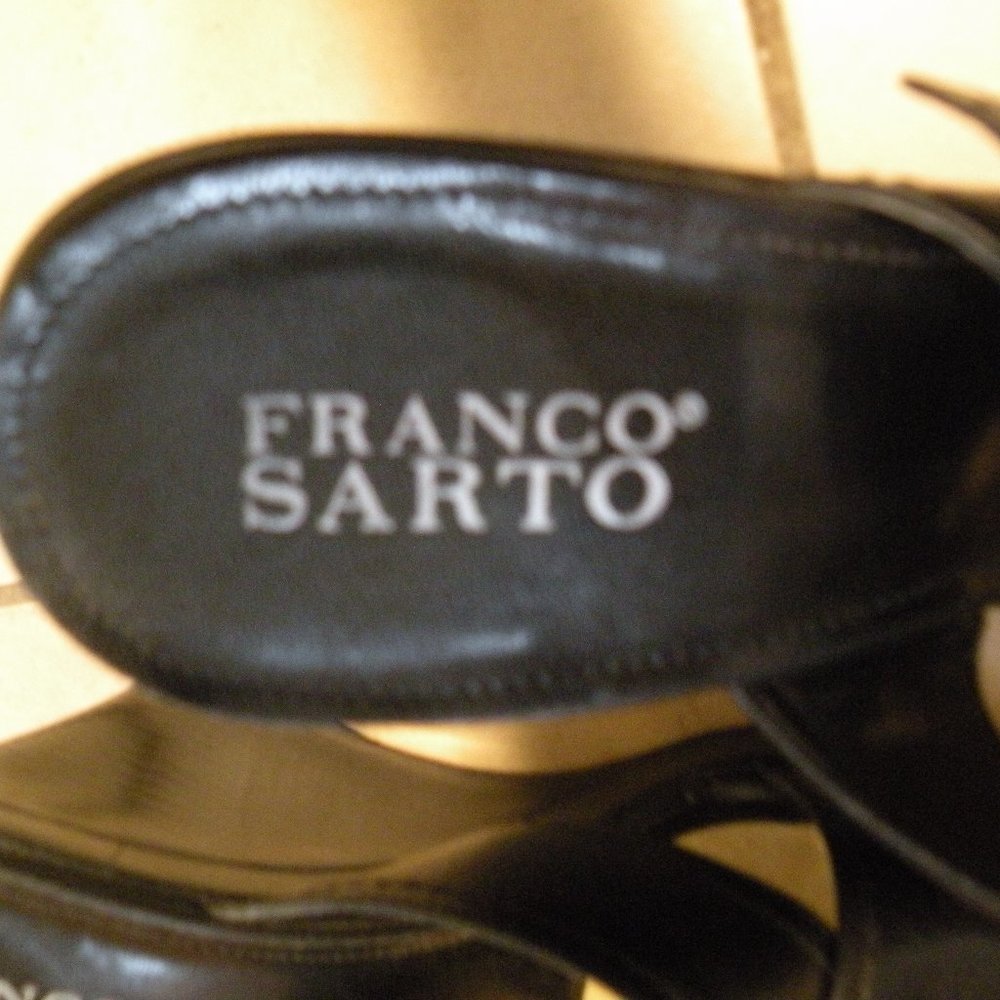 Franco Sarto slip on heels black - Picture 4 of 9
